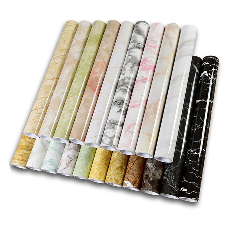 Waterproof Marble Kitchen Sticker 40 x 100cm by HitMyNeed
