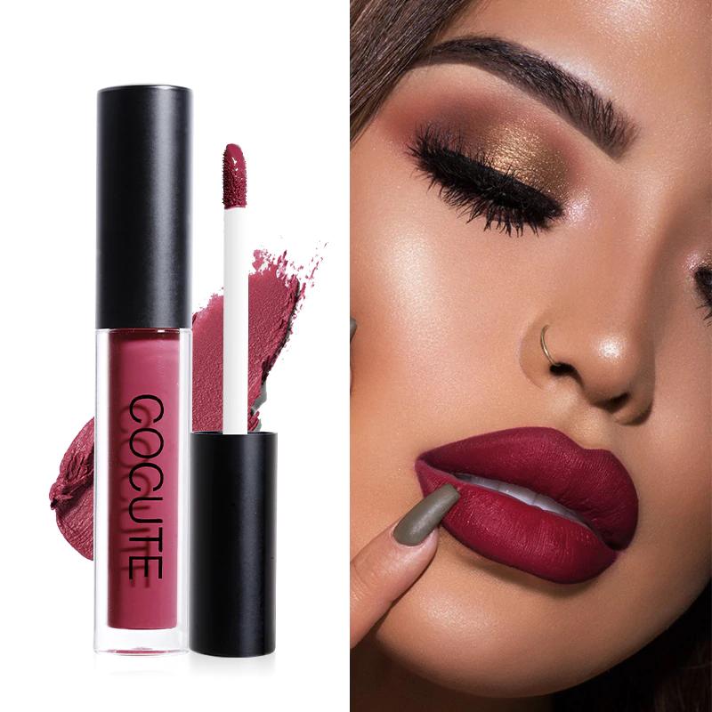 Waterproof Matte Liquid Lipstick Long Wear by HitMyNeed