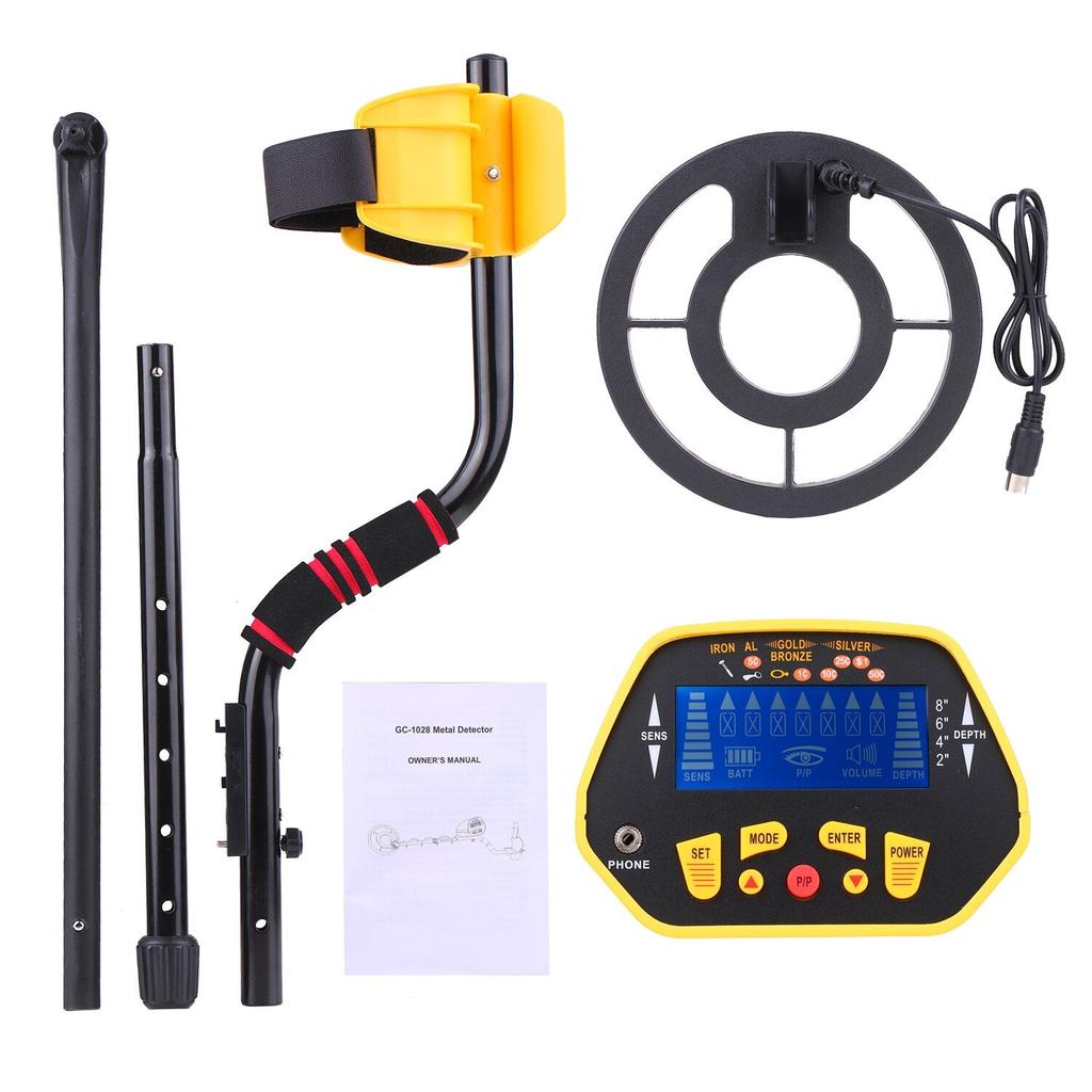 Waterproof Metal Detector with LCD and 3 Modes by HitMyNeed