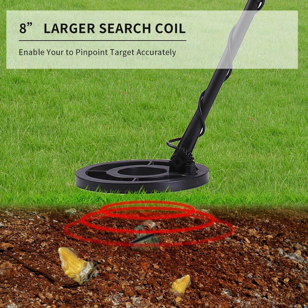 Waterproof Metal Detector with LCD and 3 Modes by HitMyNeed