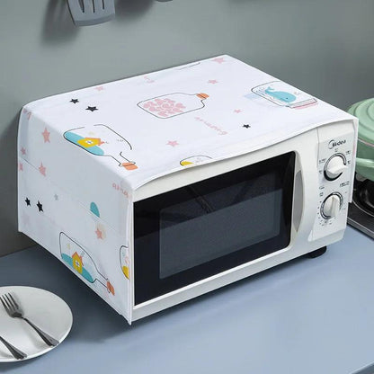 Waterproof Microwave Oven Cover with Side Pockets glass-bottle by HitMyNeed