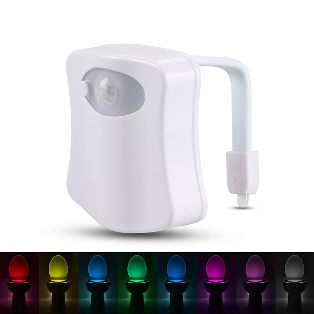 Waterproof Motion Sensor Toilet Night Light by HitMyNeed