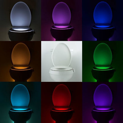 Waterproof Motion Sensor Toilet Night Light by HitMyNeed