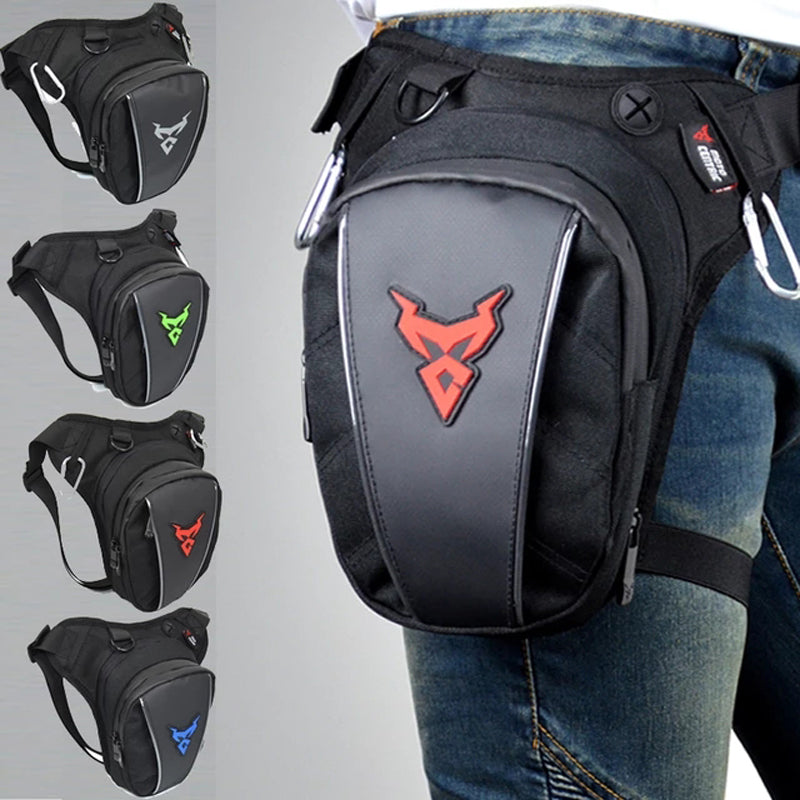 Waterproof Motorcycle Drop Leg Waist Bag by HitMyNeed