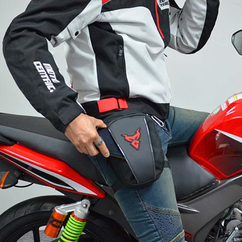 Waterproof Motorcycle Drop Leg Waist Bag by HitMyNeed