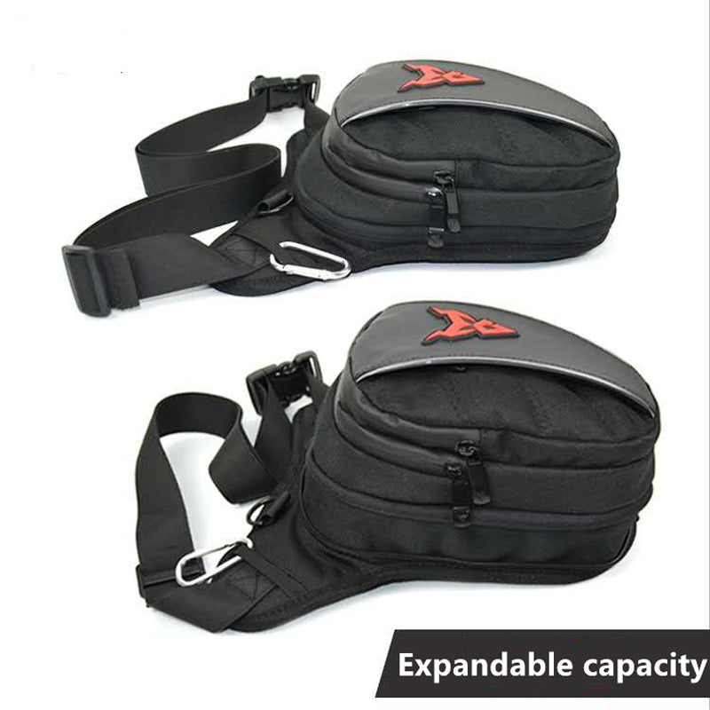 Waterproof Motorcycle Drop Leg Waist Bag by HitMyNeed
