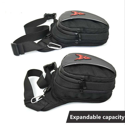 Waterproof Motorcycle Drop Leg Waist Bag by HitMyNeed