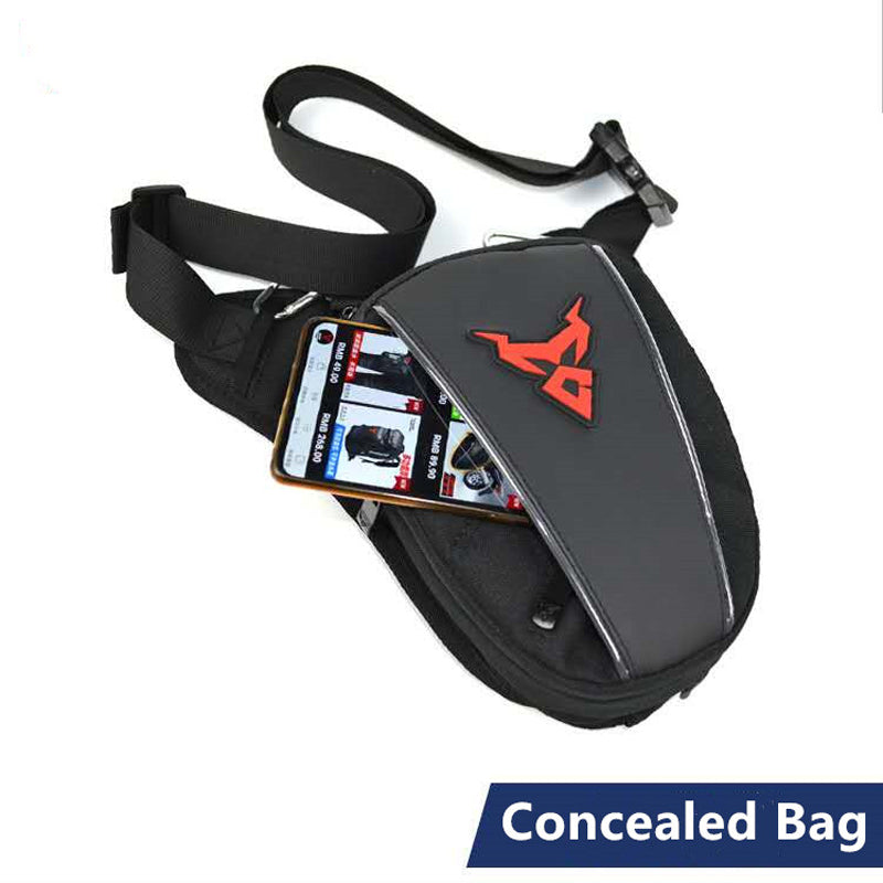 Waterproof Motorcycle Drop Leg Waist Bag by HitMyNeed