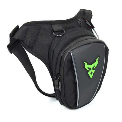 Waterproof Motorcycle Drop Leg Waist Bag green-remark by HitMyNeed