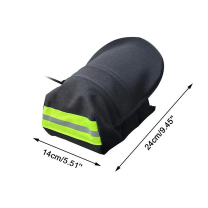 Waterproof Motorcycle Handlebar Muffs with Sun Protection by HitMyNeed