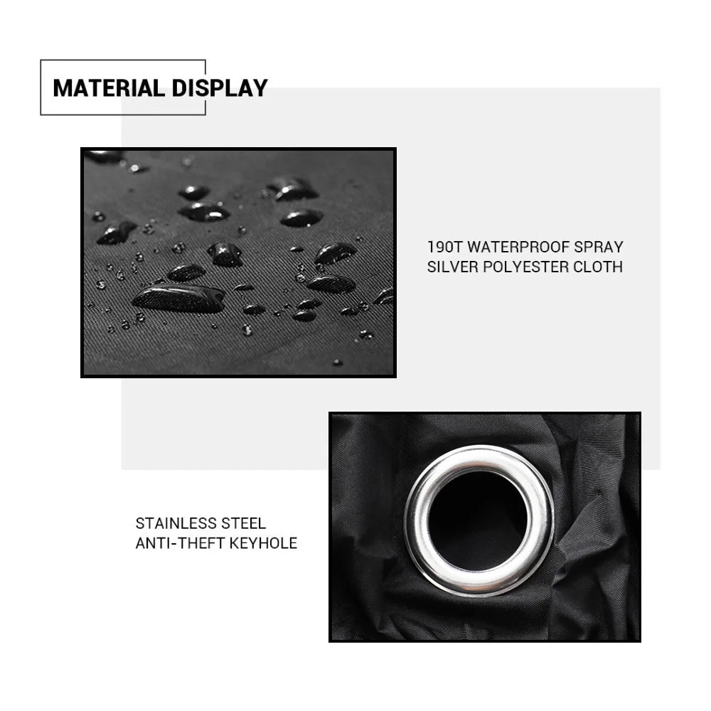 Waterproof Motorcycle & Scooter Cover M-4XL, 8 Colors by HitMyNeed