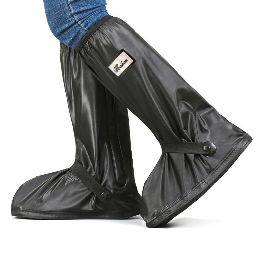 Waterproof Motorcycle Shoe Covers for Rain Riding by HitMyNeed