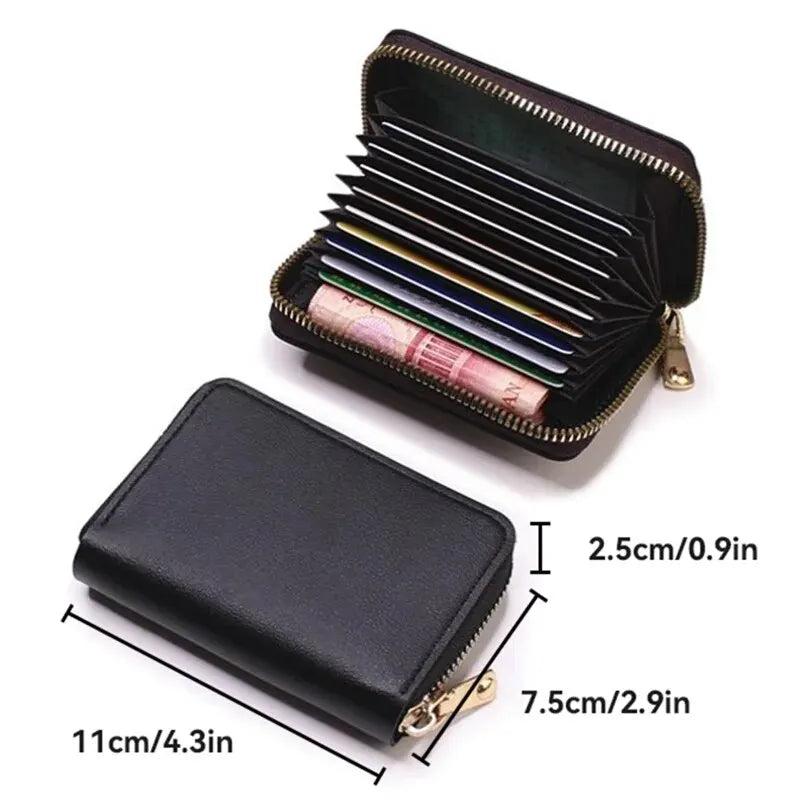 Waterproof Multi-Card Zipper Wallet for Men & Women by HitMyNeed