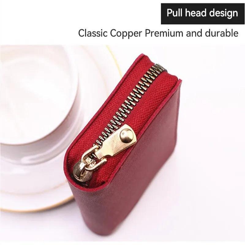 Waterproof Multi-Card Zipper Wallet for Men & Women by HitMyNeed