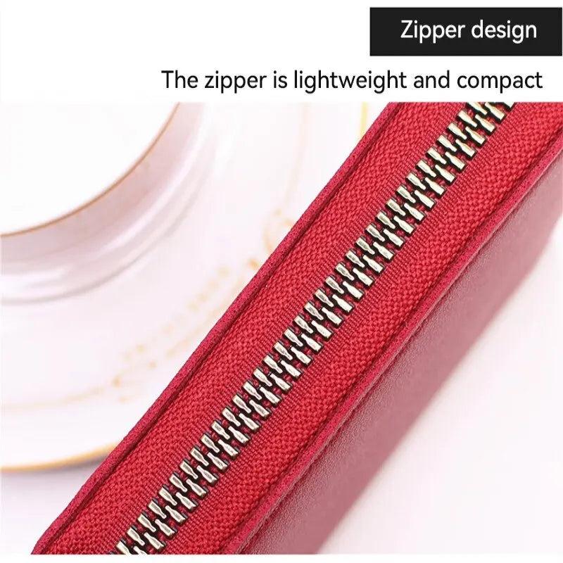 Waterproof Multi-Card Zipper Wallet for Men & Women by HitMyNeed