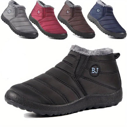 Waterproof Non-Slip Insulated Low Top Snow Hiking Shoes by HitMyNeed