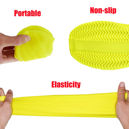Waterproof Non-Slip Silicone Reusable Shoe Covers by HitMyNeed