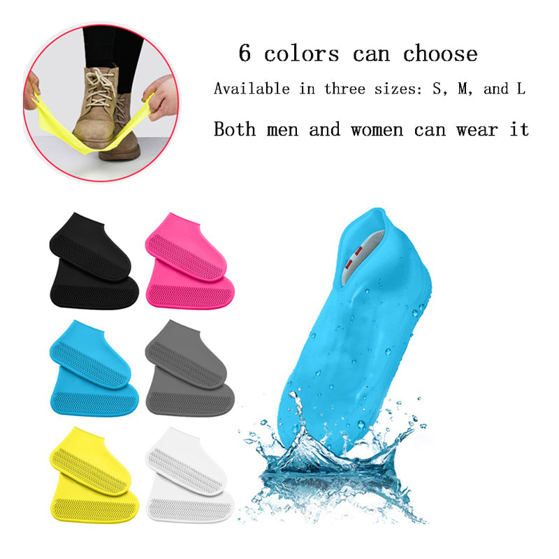 Waterproof Non-Slip Silicone Reusable Shoe Covers by HitMyNeed