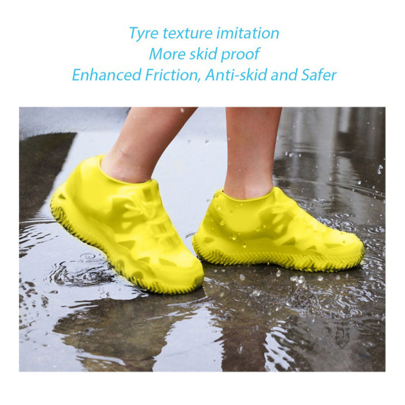 Waterproof Non-Slip Silicone Reusable Shoe Covers by HitMyNeed