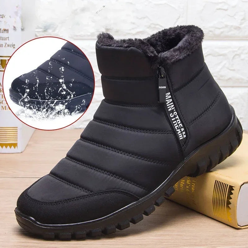 Waterproof Non-Slip Winter Ankle Snow Boots by HitMyNeed