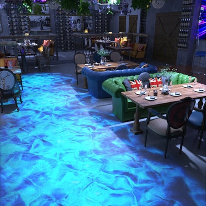 Waterproof Outdoor Ocean Wave Projector with Gobo by HitMyNeed