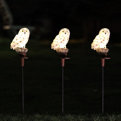 Waterproof Owl Solar Garden Lights (Set of 5) by HitMyNeed
