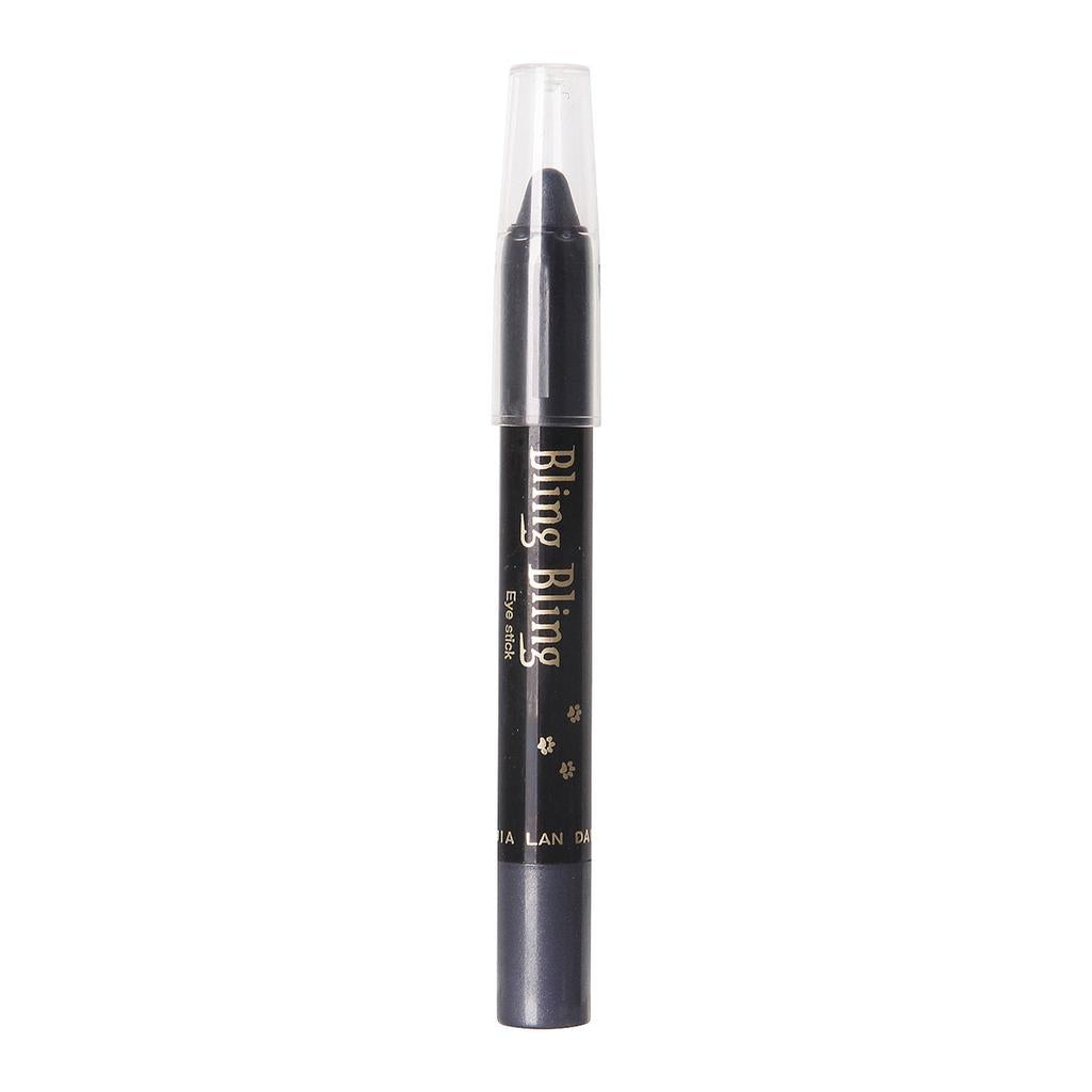 Waterproof Pearlescent Eyeshadow & Eyeliner Pencil black by HitMyNeed