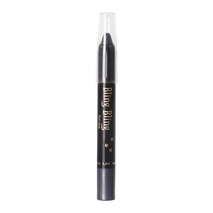Waterproof Pearlescent Eyeshadow & Eyeliner Pencil black by HitMyNeed