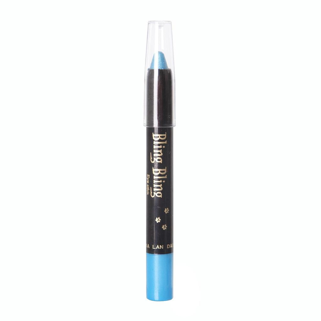 Waterproof Pearlescent Eyeshadow & Eyeliner Pencil blue-01 by HitMyNeed