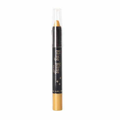 Waterproof Pearlescent Eyeshadow & Eyeliner Pencil golden by HitMyNeed