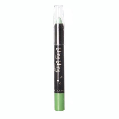 Waterproof Pearlescent Eyeshadow & Eyeliner Pencil green by HitMyNeed