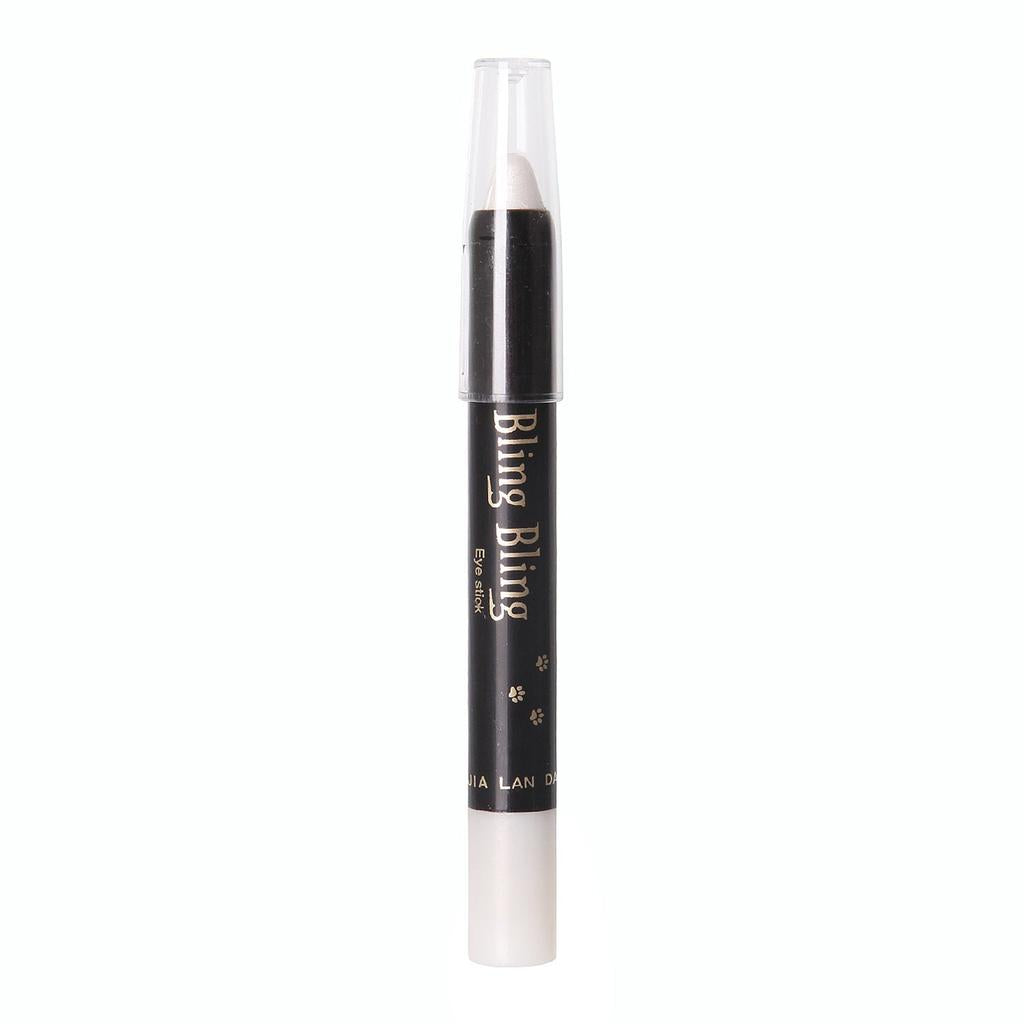 Waterproof Pearlescent Eyeshadow & Eyeliner Pencil white by HitMyNeed