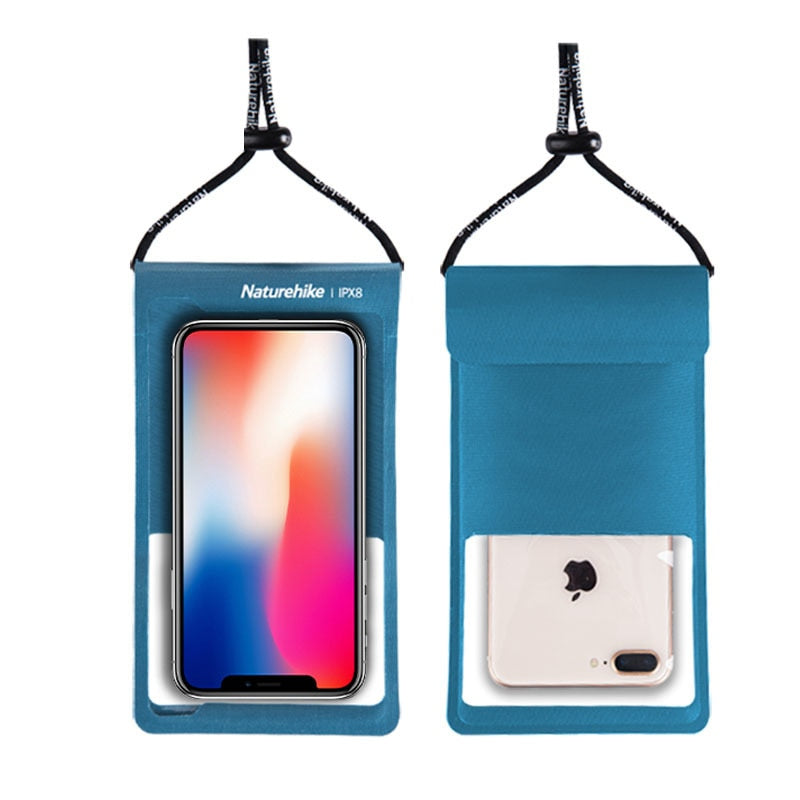 Waterproof Phone Pouch with Neck Strap IPX8 by HitMyNeed