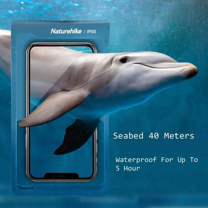 Waterproof Phone Pouch with Neck Strap IPX8 by HitMyNeed