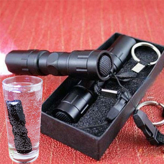 Waterproof Pocket Flashlight with 12h Runtime by HitMyNeed