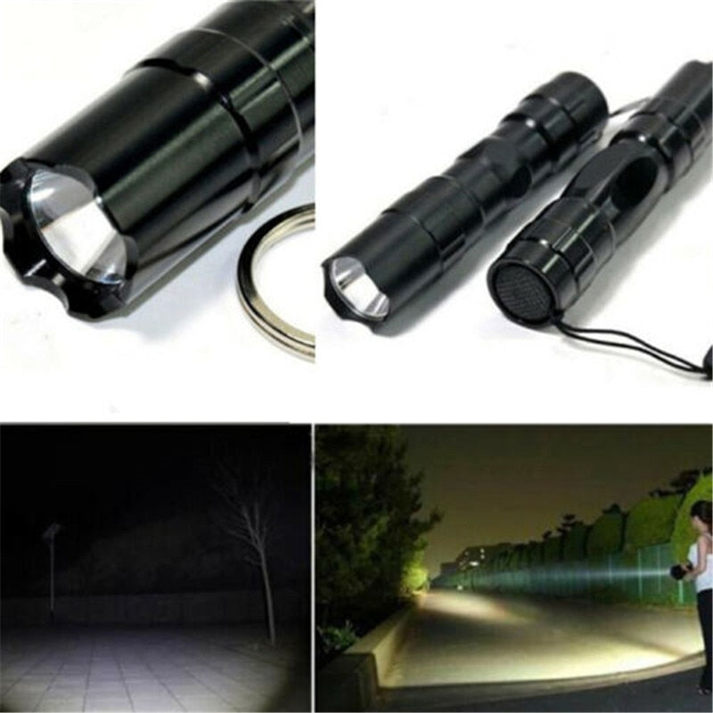 Waterproof Pocket Flashlight with 12h Runtime by HitMyNeed