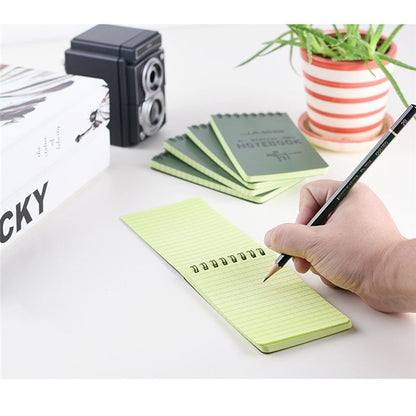 Waterproof Pocket Notebook 3x5 Inch Spiral Notepad by HitMyNeed