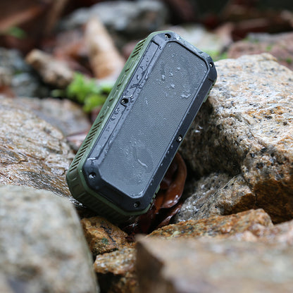 Waterproof Portable Bluetooth Speaker with 10h Playtime by HitMyNeed