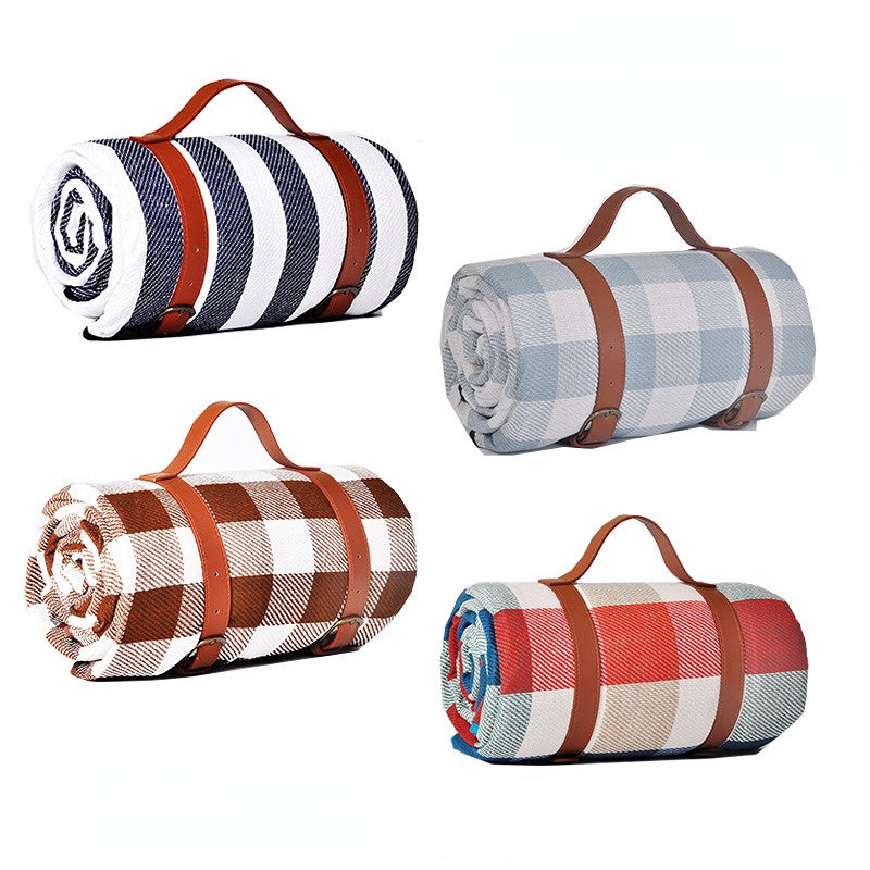 Waterproof Portable Picnic Blanket with Carry Straps by HitMyNeed
