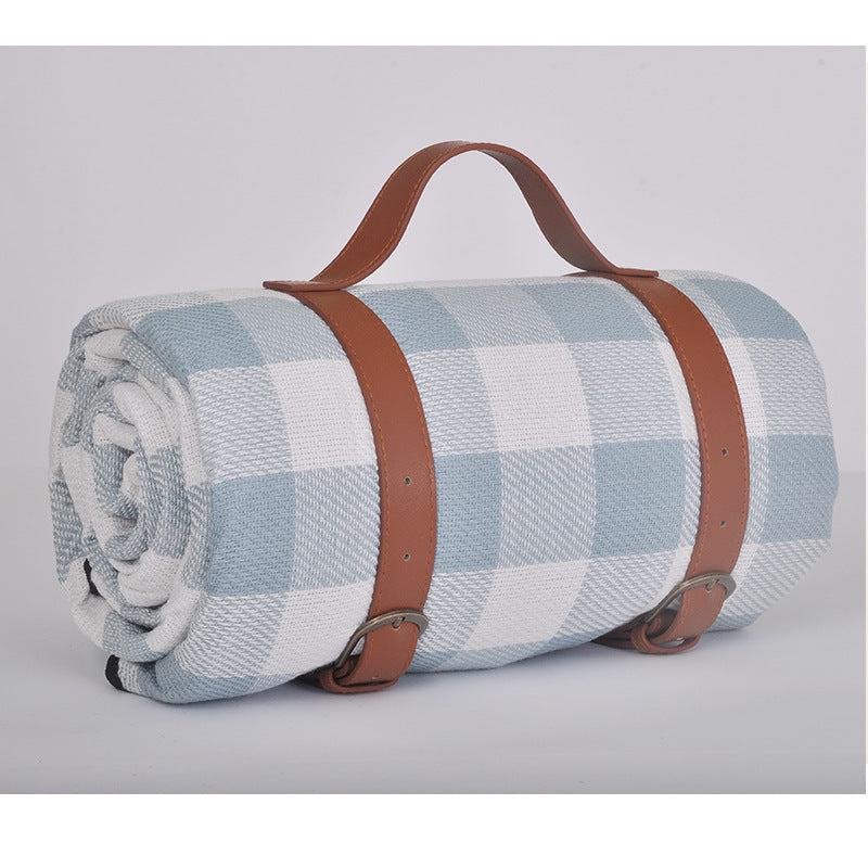 Waterproof Portable Picnic Blanket with Carry Straps style-3 200-200cm by HitMyNeed