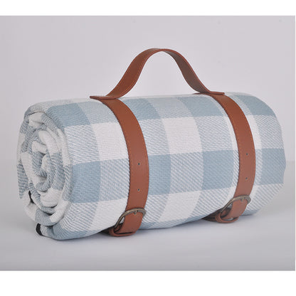 Waterproof Portable Picnic Blanket with Carry Straps style-3 200-200cm by HitMyNeed