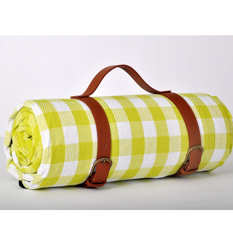 Waterproof Portable Picnic Blanket with Carry Straps style-9 200-200cm by HitMyNeed