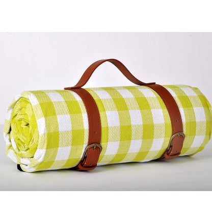 Waterproof Portable Picnic Blanket with Carry Straps style-9 200-200cm by HitMyNeed