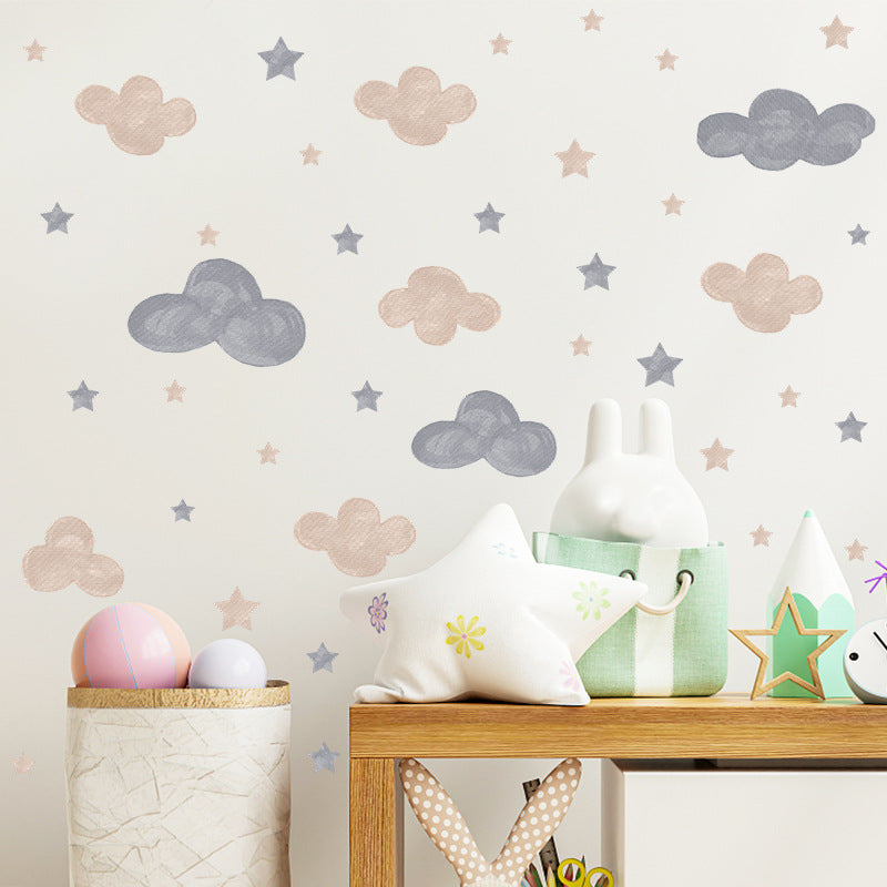Waterproof PVC Cloud Wall Stickers for Home Décor by HitMyNeed