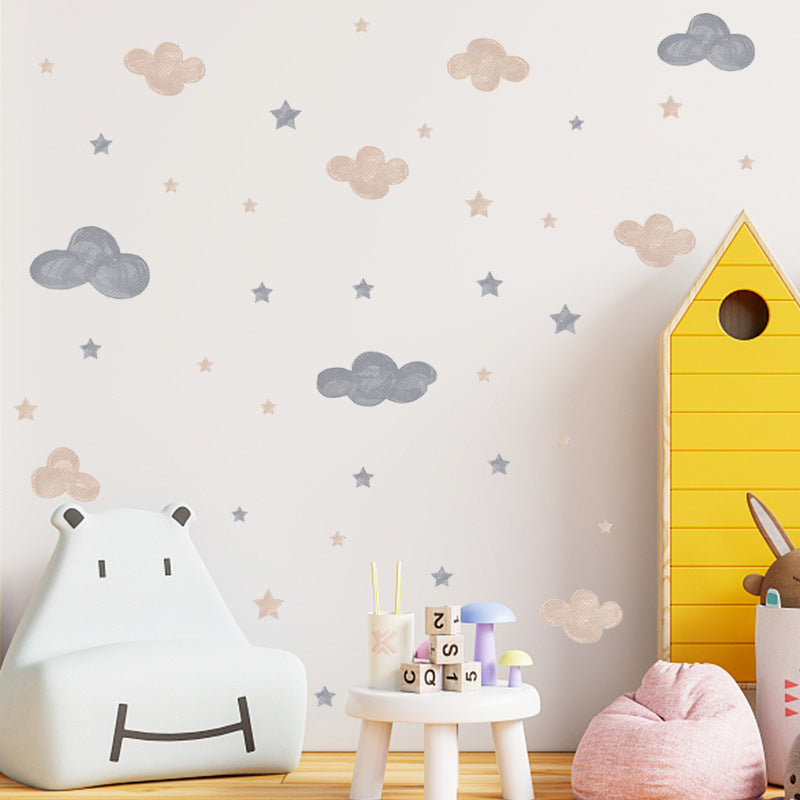Waterproof PVC Cloud Wall Stickers for Home Décor by HitMyNeed