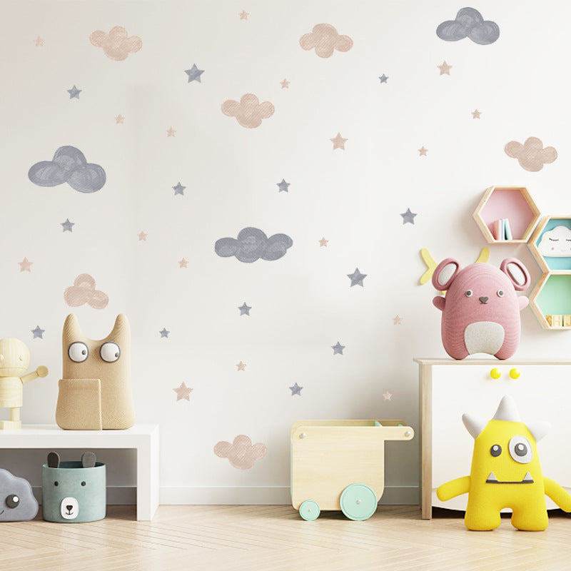 Waterproof PVC Cloud Wall Stickers for Home Décor by HitMyNeed