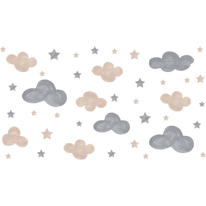 Waterproof PVC Cloud Wall Stickers for Home Décor by HitMyNeed