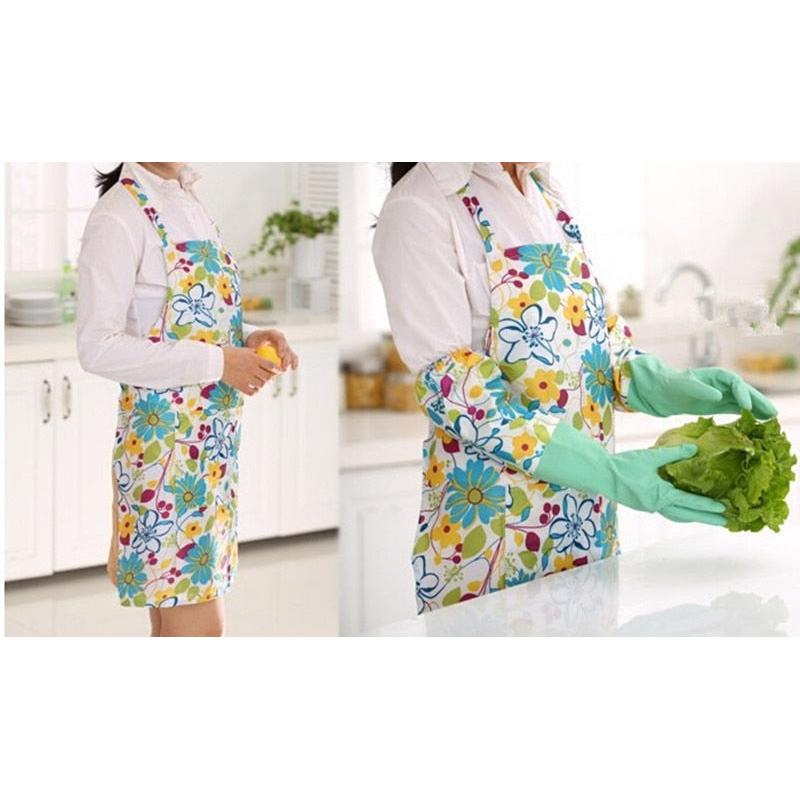 Waterproof PVC Kitchen Apron with Pockets by HitMyNeed