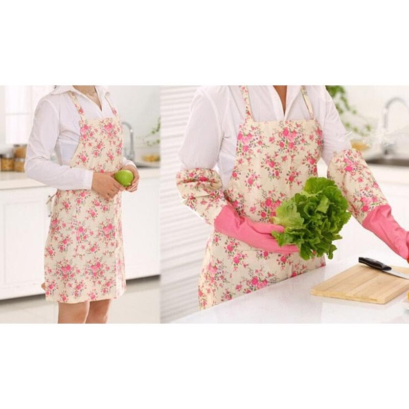 Waterproof PVC Kitchen Apron with Pockets by HitMyNeed