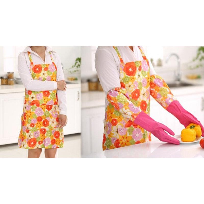 Waterproof PVC Kitchen Apron with Pockets by HitMyNeed